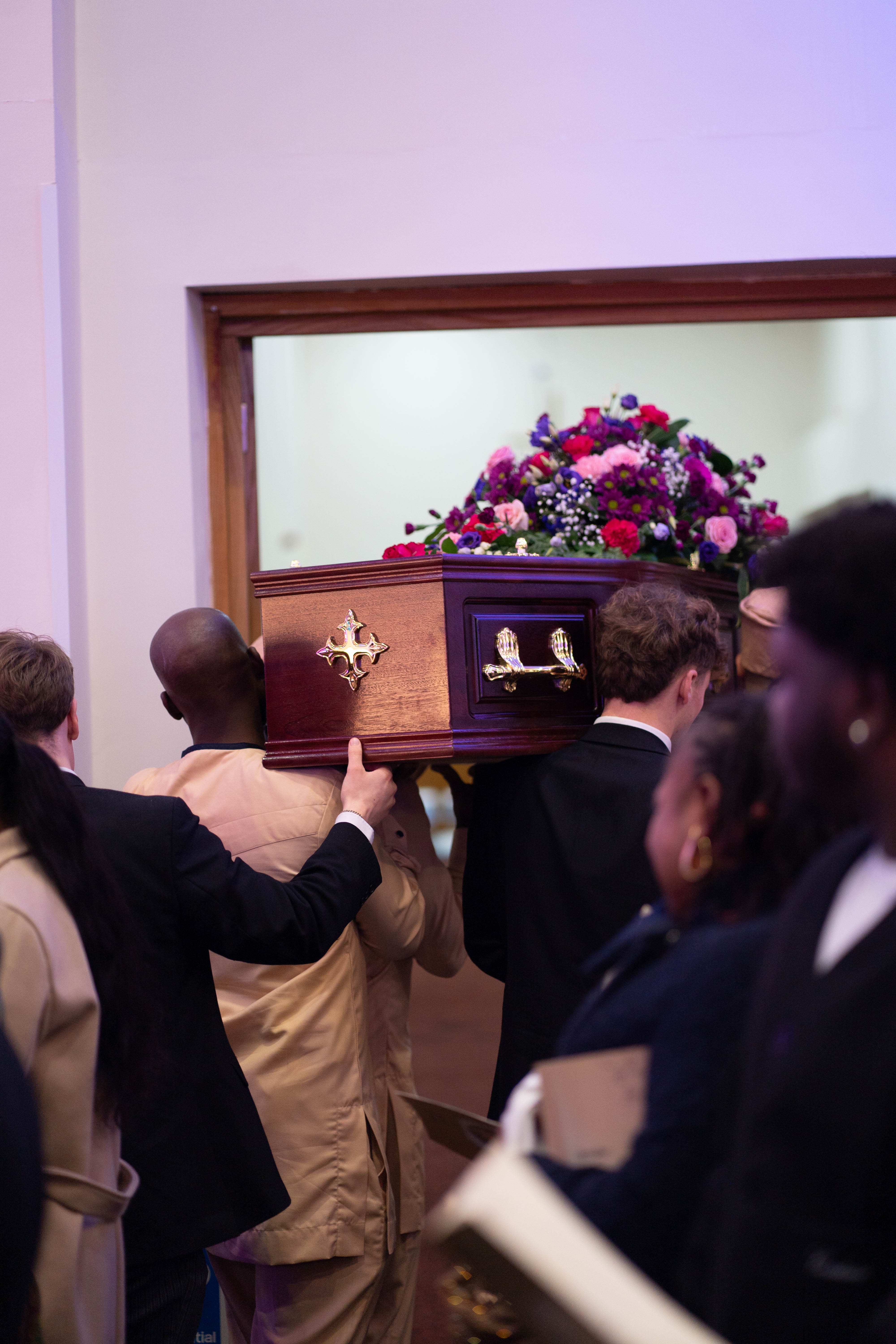 Funeral photography by Louis Charles Dalton