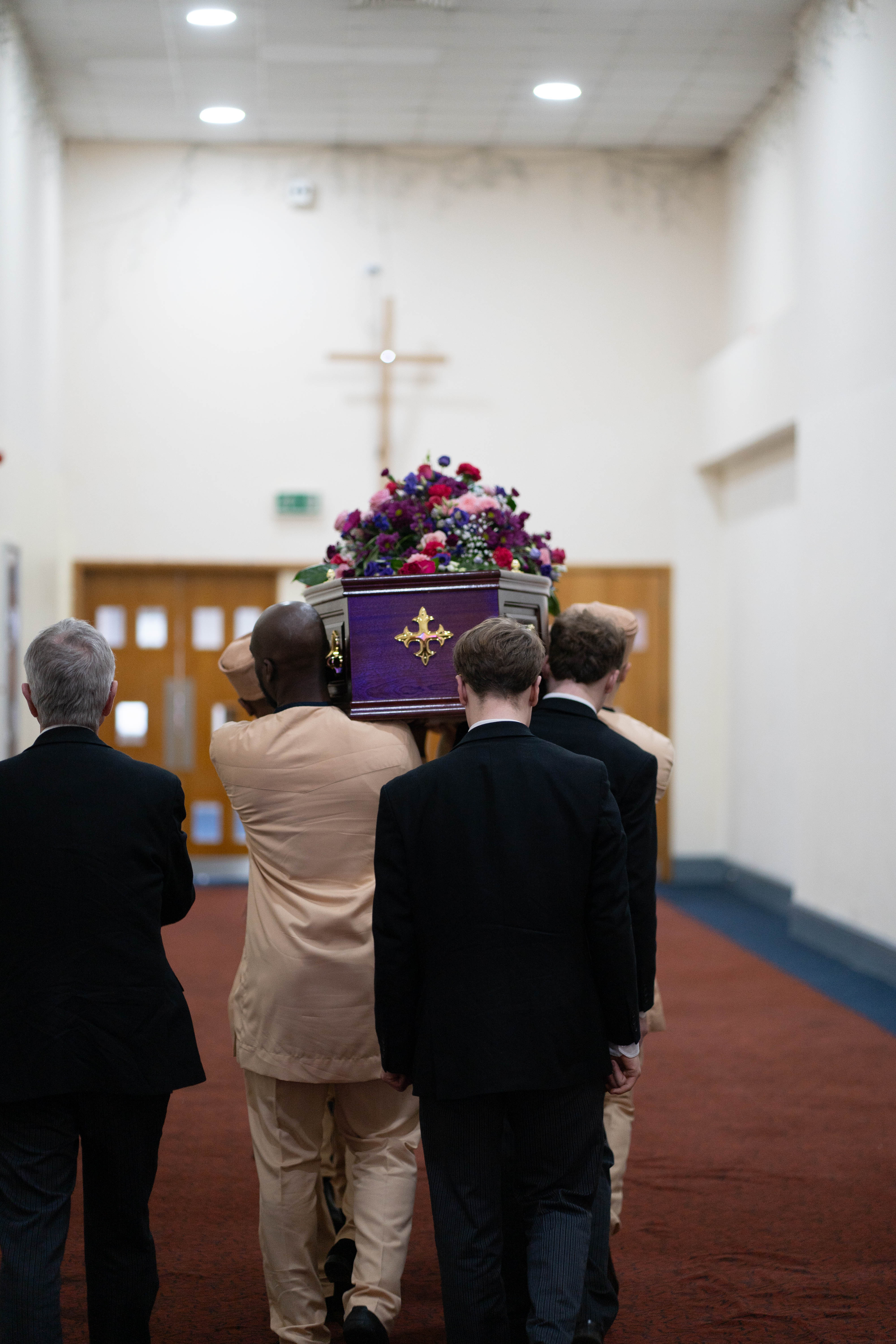 Funeral photography by Louis Charles Dalton