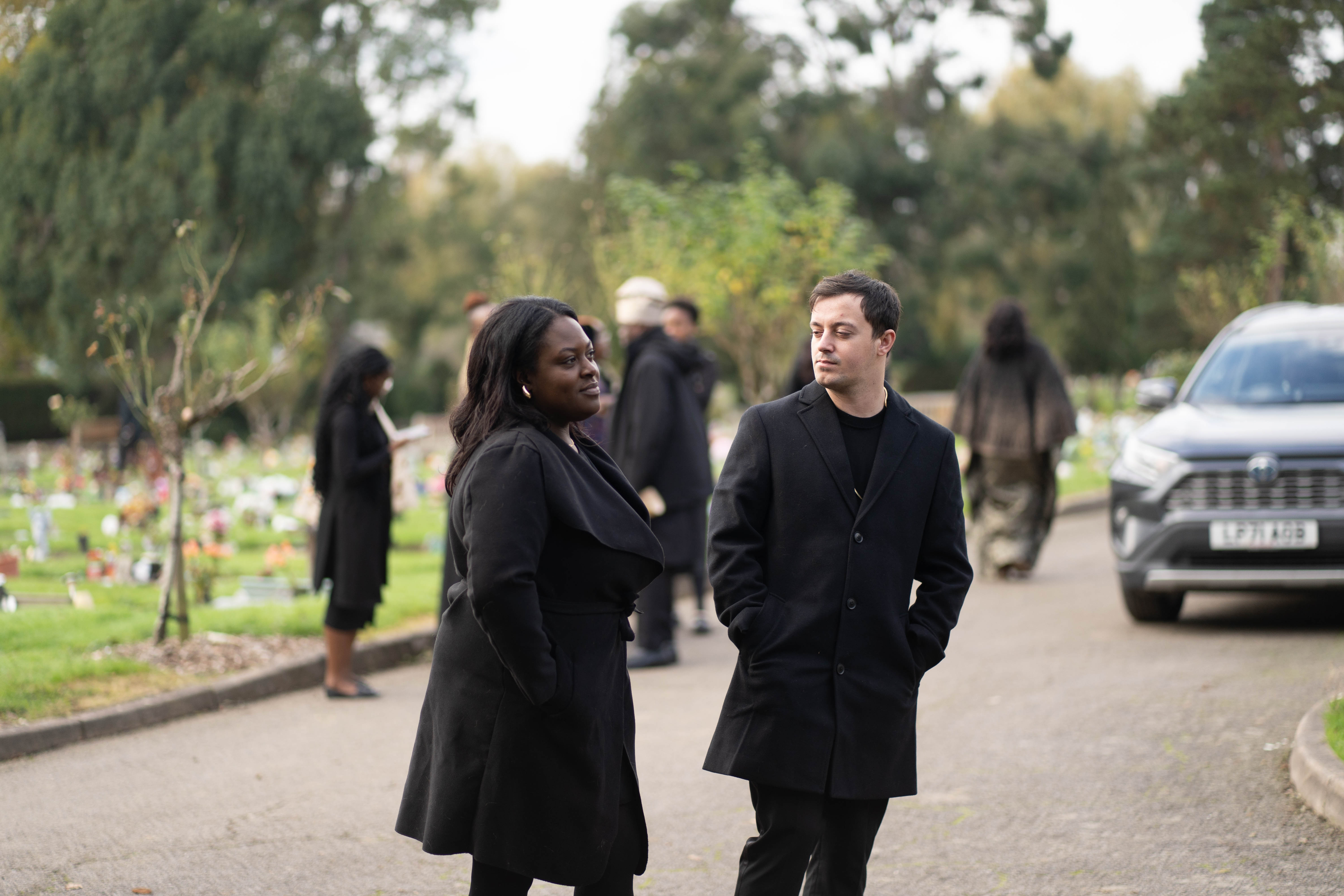 Funeral photography by Louis Charles Dalton