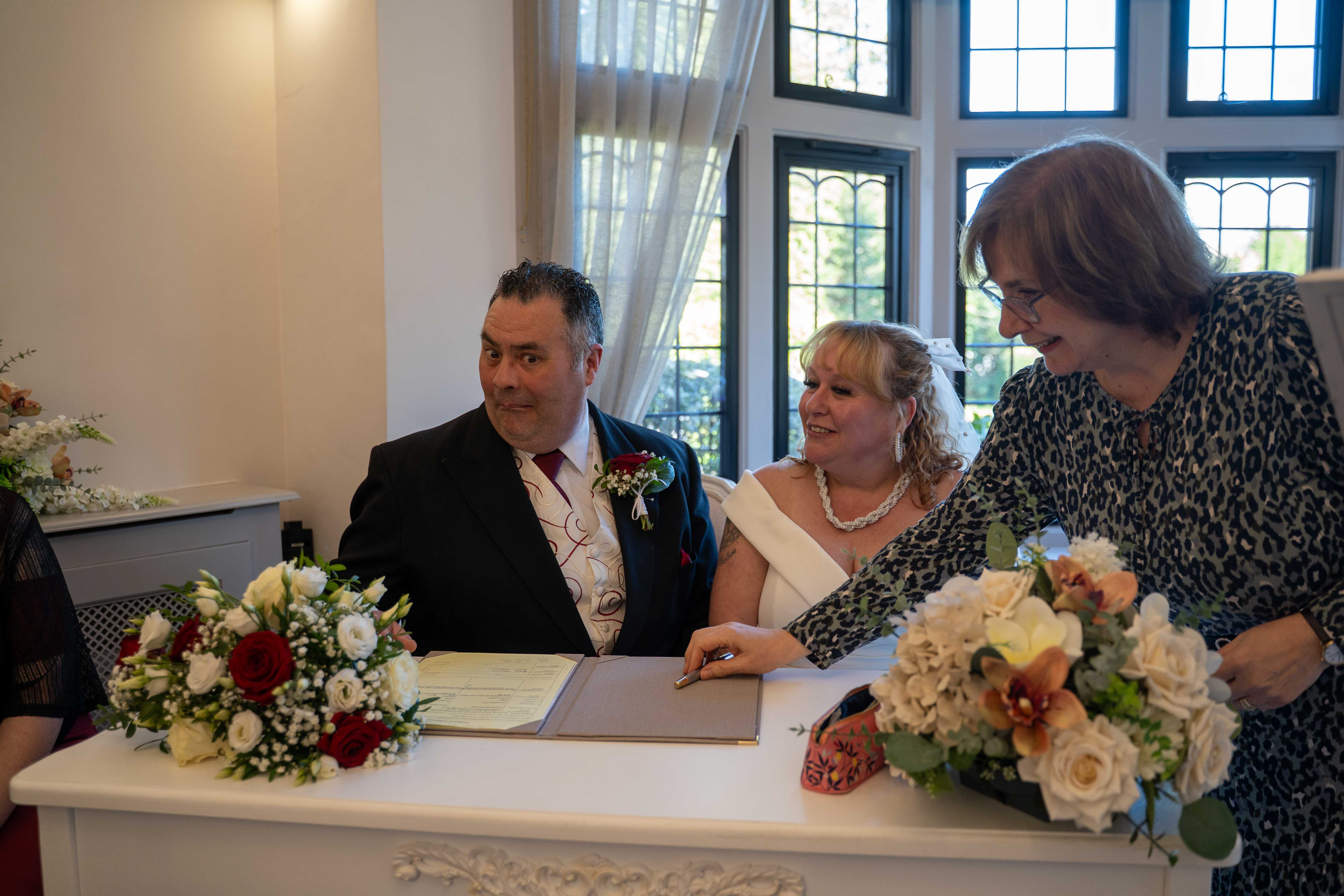 Coral & Barry wedding, photographed by Louis Charles Dalton